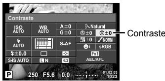 OLYMPUS E-M10 MARK II - Réglages fins sur le contraste (contraste) - 1