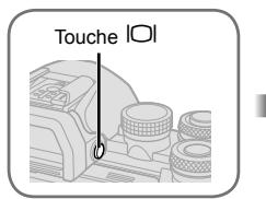 OLYMPUS E-M10 MARK II - Permutation entre la prise de vue en direct et la prise de vue avec le viseur - 2