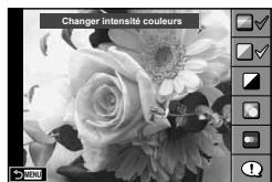 OLYMPUS E-M10 MARK II - Utilisation des guides en direct - 3