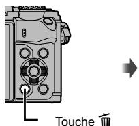 OLYMPUS E-M10 MARK II - Effacement des images - 1