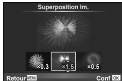 OLYMPUS E-M10 MARK II - Superposition d'image - 2