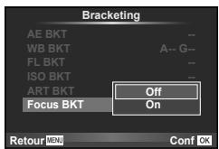 OLYMPUS E-M10 MARK II - Focus BKT (Bracketing de la mise au point) - 1
