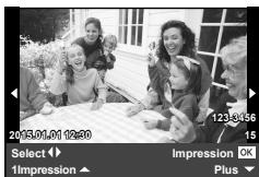 OLYMPUS E-M10 MARK II - Sélection des photos que vous voulez imprimer - 1