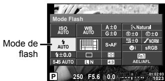 OLYMPUS E-M10 MARK II - Utilisation d'un flash (photographie au flash) - 2