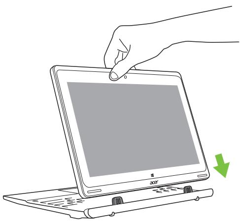 ACER ASPIRE SWITCH 10 SW3-013-182Y - Fixer et détacher le clavier - 3