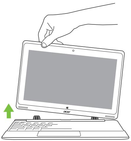 ACER ASPIRE SWITCH 10 SW3-013-182Y - Fixer et détacher le clavier - 2