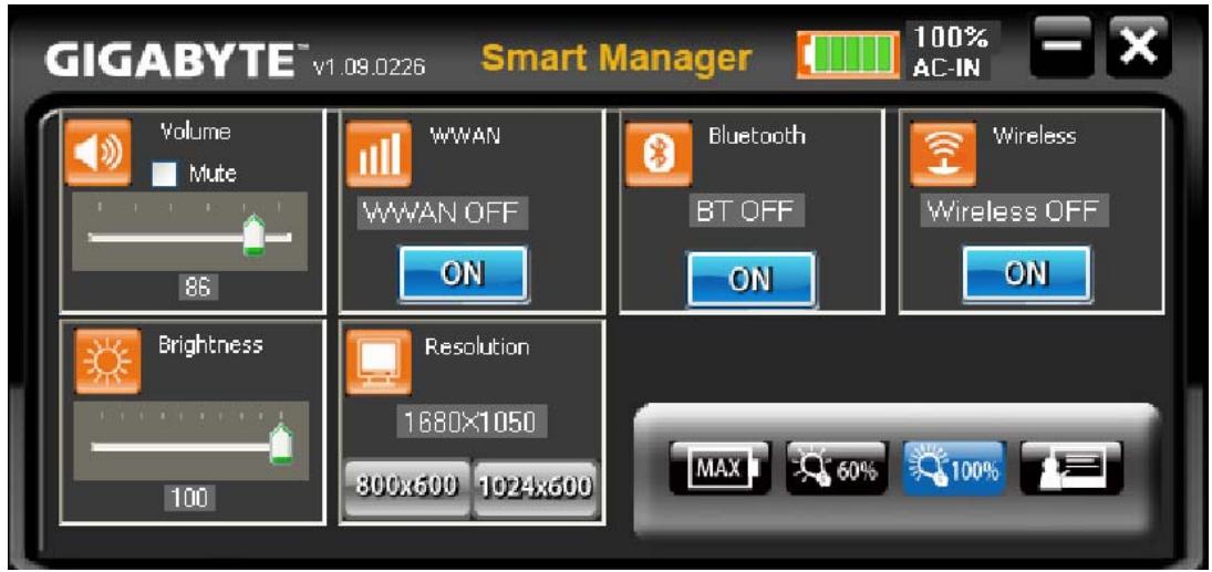GIGABYTE M1022 - M1022C - Exit Menu - 3