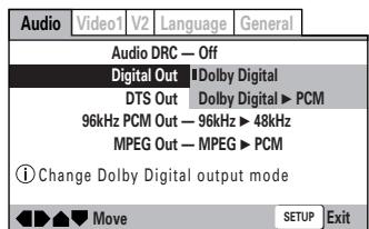 ONKYO DV-SP 500 - Dolby Digital Out - 1