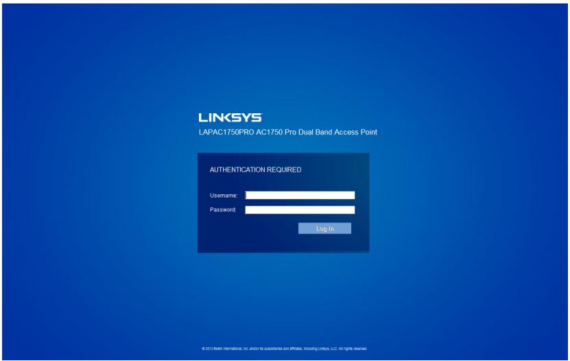 LINKSYS LAPAC1750PRO X2 - NOTE: - 1