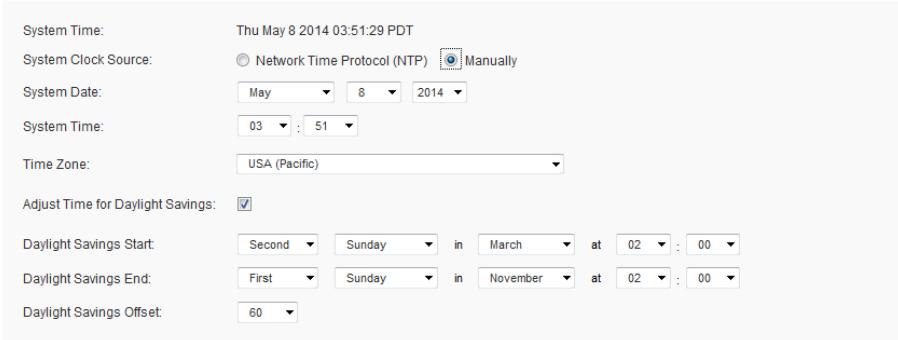 LINKSYS LAPAC1750PRO X2 - Time Settings - 1