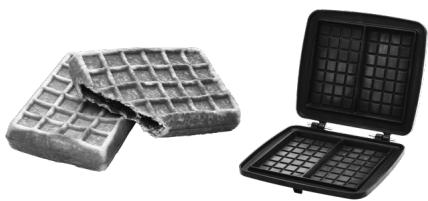 FRIFRI 1012255 - PRÉSENTATIONS DES 8 PLAQUES COMPATIBLES AVEC TOUS LES GAUFRIERS FRIFRI - 4