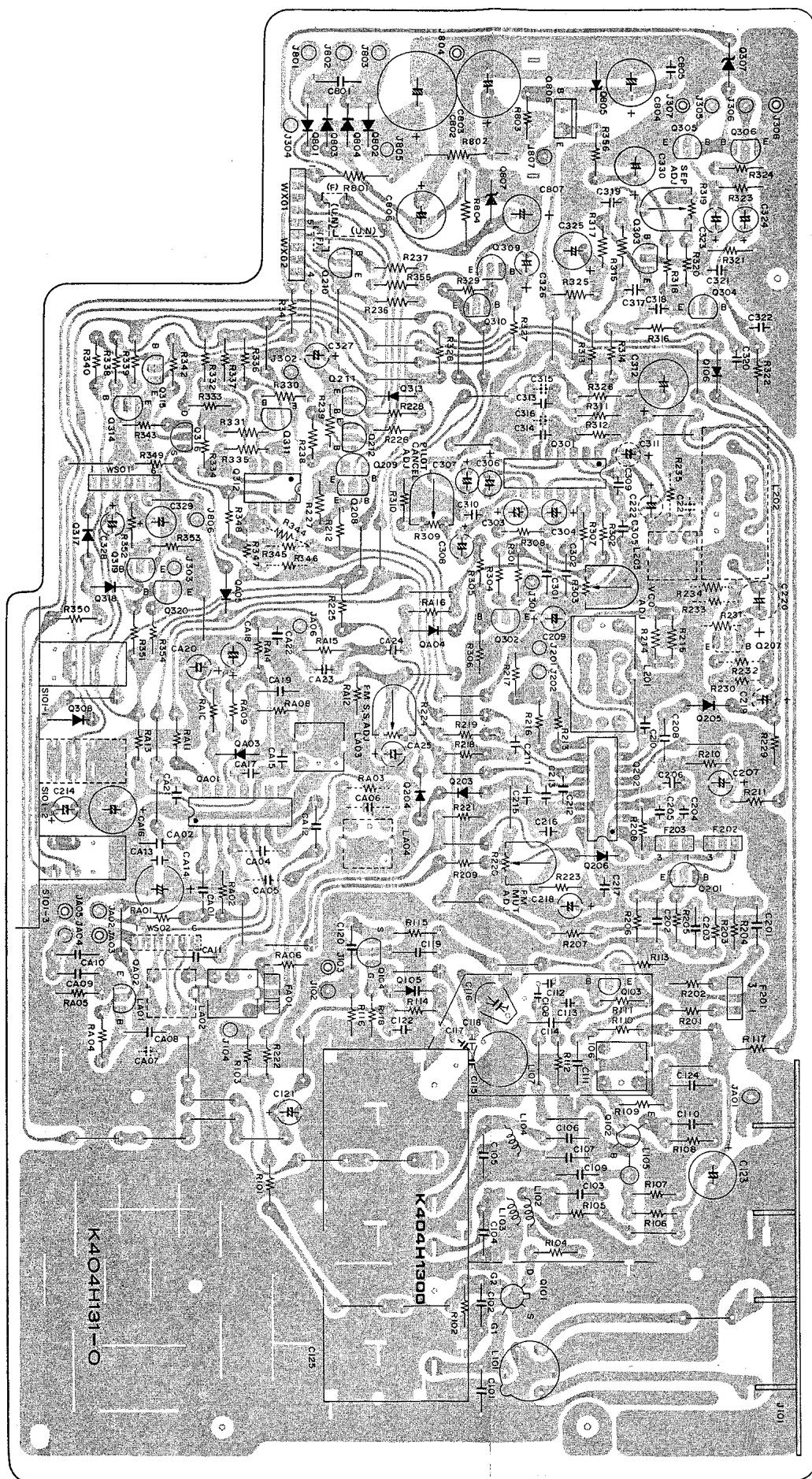 MARANTZ ST 450 L - DIAGRAM AND COMPONENT LOCATIONS - 2