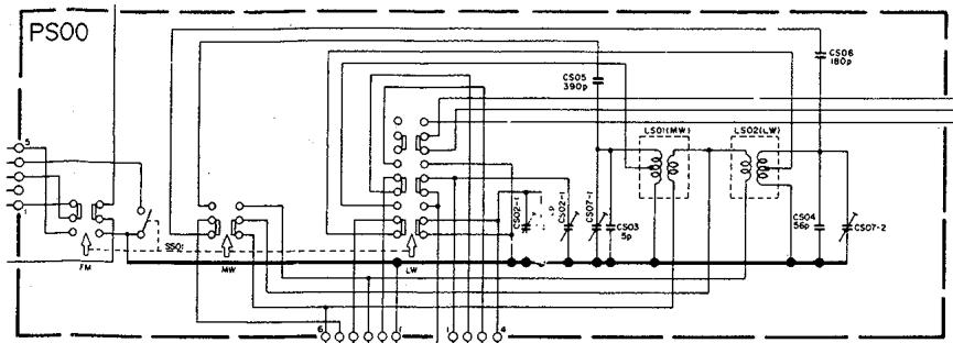 MARANTZ ST 450 L - DIAGRAM AND COMPONENT LOCATIONS - 7