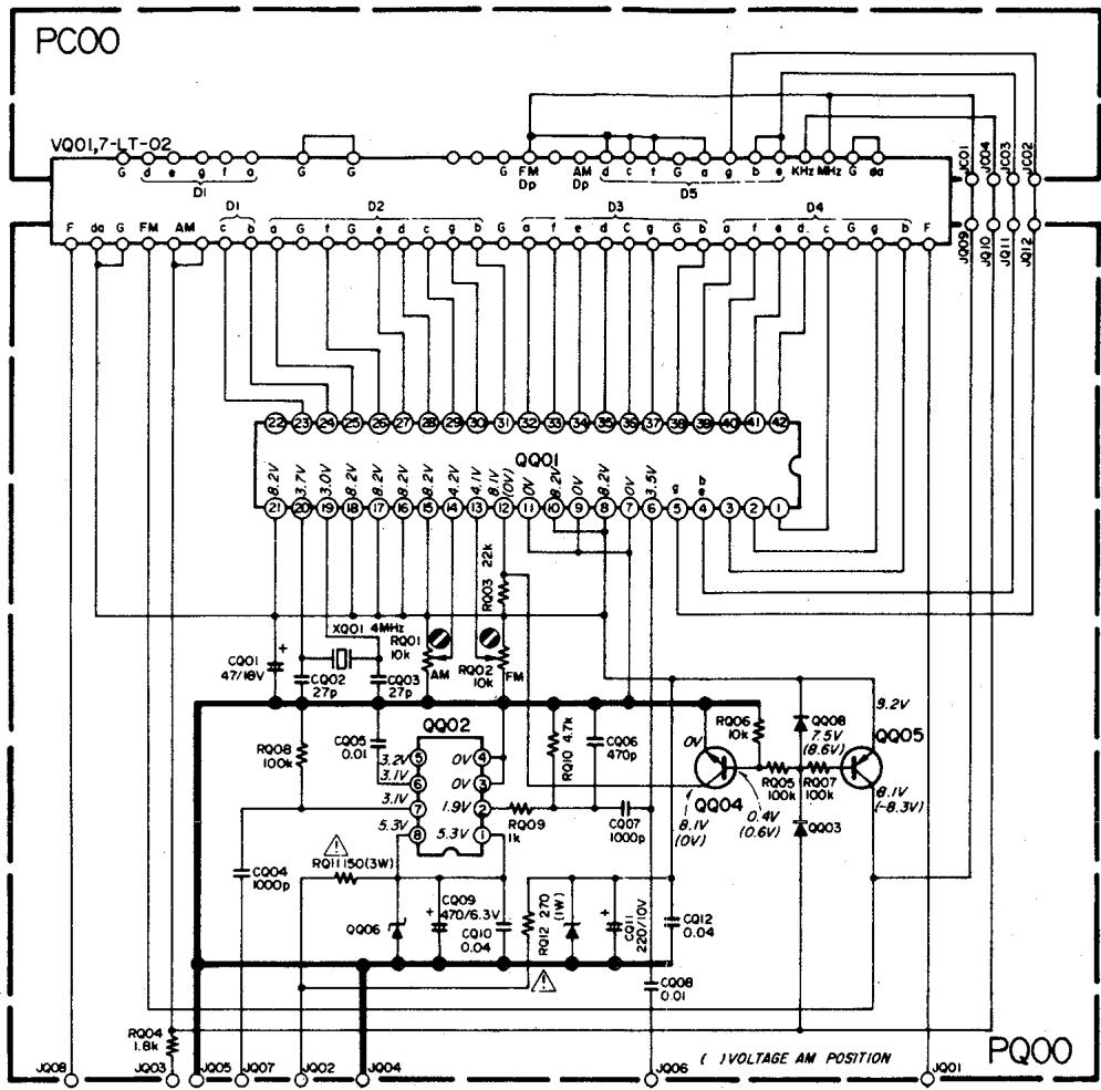 MARANTZ ST 450 L - DIAGRAM AND COMPONENT LOCATIONS - 4