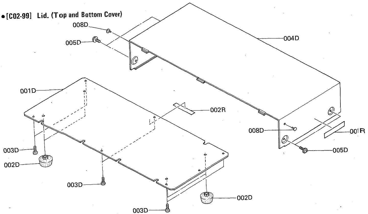 MARANTZ ST 450 L - DIAGRAM AND COMPONENT LOCATIONS - 16