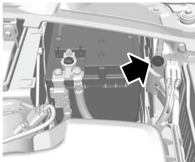FORD GALAXY II - POINTS DE BRANCHEMENT DE BATTERIE - 1