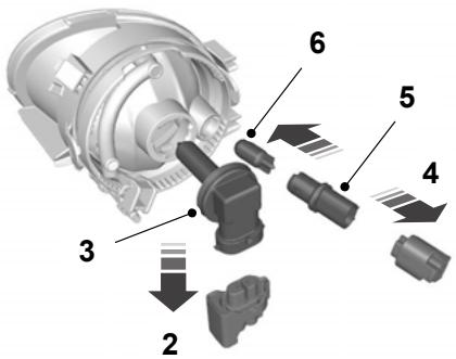 FORD GALAXY II - Phare antibrouillard et feu latéral (S-MAX) - 1