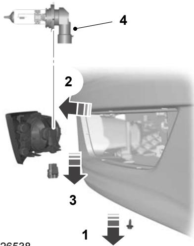 FORD GALAXY II - Phare antibrouillard et feu latéral (S-MAX) - 2