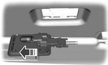 FORD GALAXY II - Déposer l'ampoule. - 1