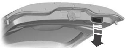 FORD GALAXY II - Fermeture du couvercle de coffre à bagages - 1