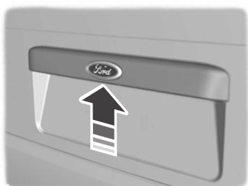 FORD GALAXY II - Ouvrir le couvercle du coffre à bagages - 1
