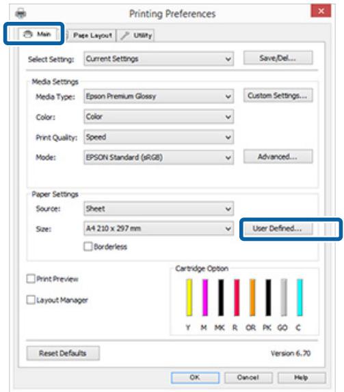 EPSON SC-P400 - Configuration des paramètres dans Windows - 3