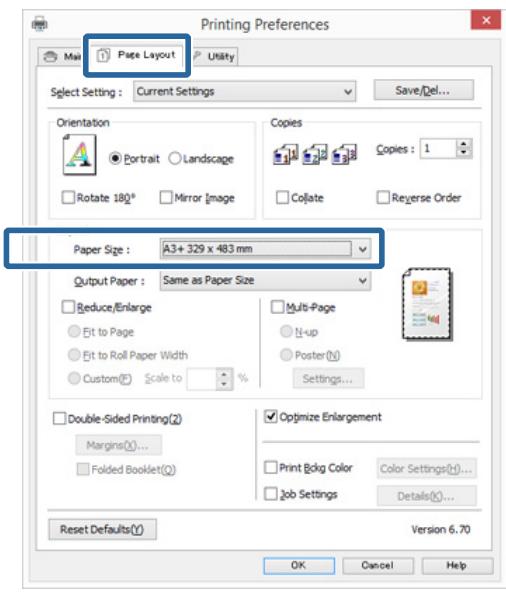 EPSON SC-P400 - Configuration des paramètres dans Windows - 3