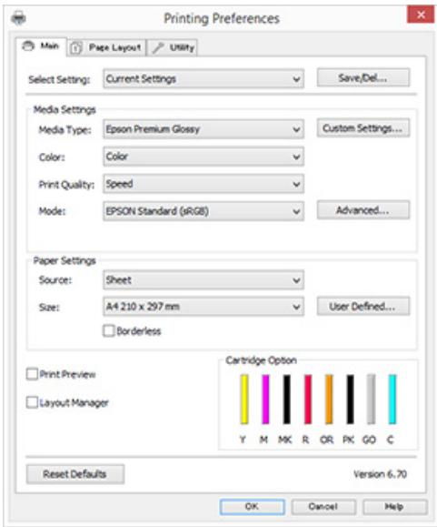 EPSON SC-P400 - Ouvrez le dossier Printers (Imprimantes) ou Printers and Faxes (Imprimantes et télécopieurs). - 2