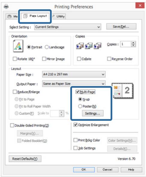 EPSON SC-P400 - Configuration des paramétres dans Windows - 2