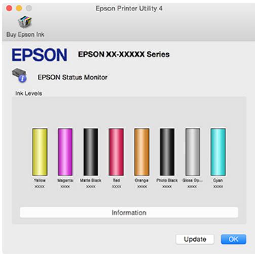 EPSON SC-P400 - EPSON Status Monitor - 1