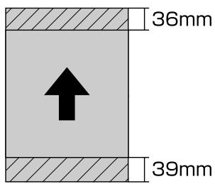 EPSON SC-P400 - Zone imprimée des feuilles simples - 2