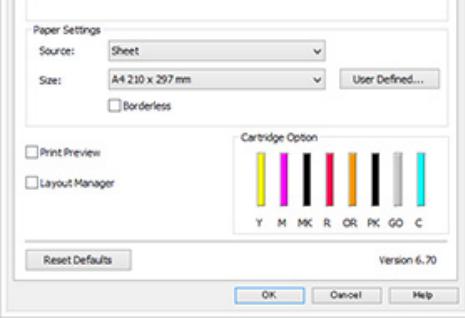 EPSON SC-P400 - Enregistrement des paramètres de support - 2