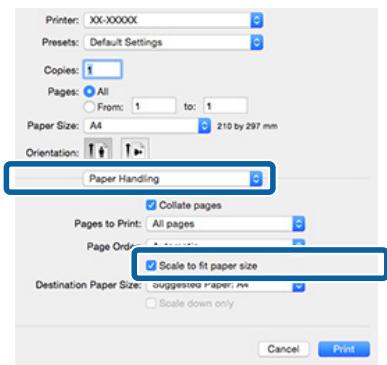 EPSON SC-P400 - Configuration des paramètres sous Mac OS X - 2