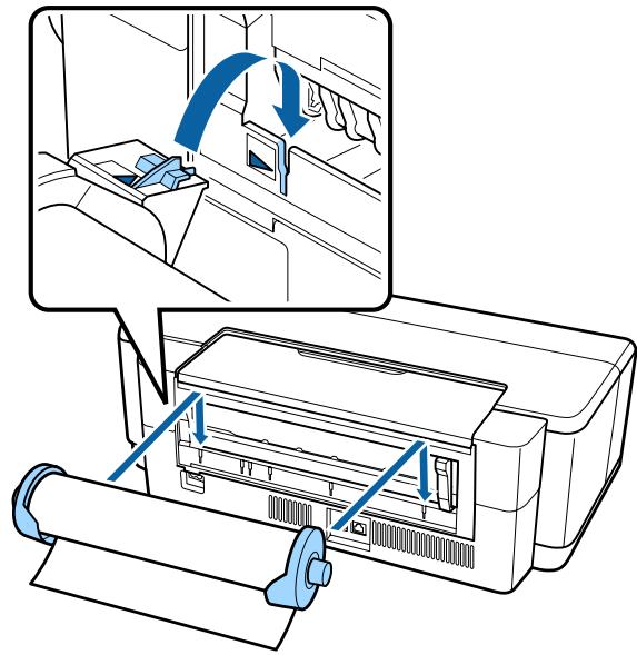 EPSON SC-P400 - Chargement du papier rouleau - 4