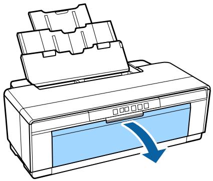 EPSON SC-P400 - Chargement du papier dans le bac feuille à feuille automatique - 7