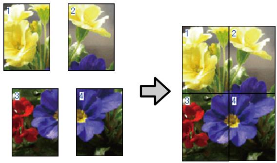 EPSON SC-P400 - Impression de poster (agrandir pour couvrir plusieurs feuilles et imprimer — Windows uniquely) - 1