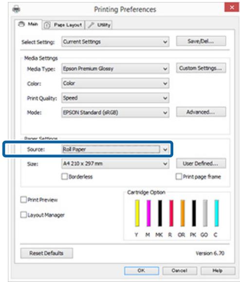 EPSON SC-P400 - Configuration des paramètres dans Windows - 4