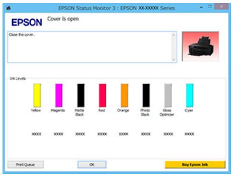EPSON SC-P400 - EPSON Status Monitor 3 - 1
