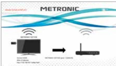METRONIC 441277 - 3C - connexion wifi clé-box - 2