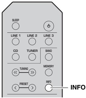YAMAHA RN602 - Afficher les informations DAB - 1