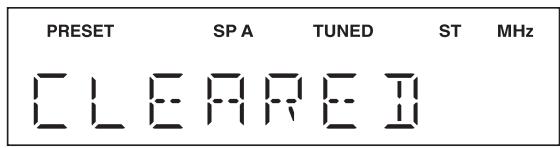YAMAHA RN602 - Effacer toutes les stations présélectionnées - 6