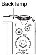 CASIO EXILIM ZR200 - Half-press the shutter button to focus the image. - 1