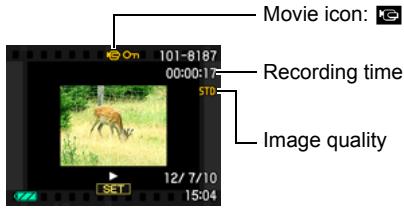 CASIO EXILIM ZR200 - Viewing a Movie - 1