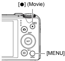 CASIO EXILIM ZR200 - To record a movie - 1