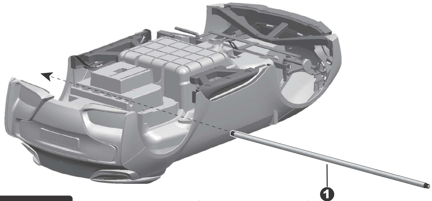 BMW I8 - Retirez toutes les pièces de l'essieu arrêté. - 2