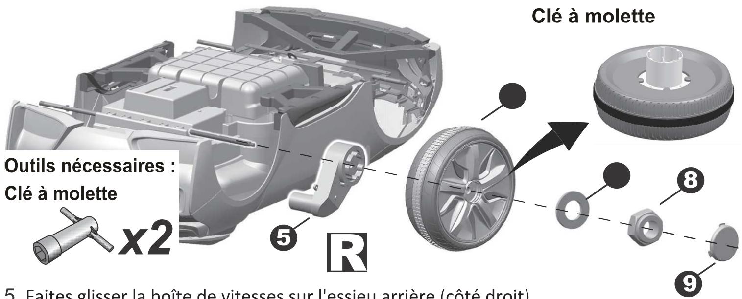 BMW I8 - Outils nécessaires : clé à molette - 3