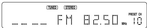 MARANTZ ST 6001 - MÉMORISATION (NOM DE STATION, ETC.) - 2