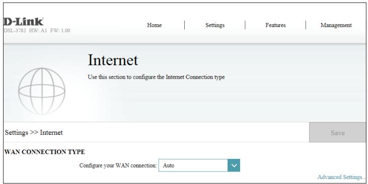 D-LINK DES-1016D - TYPE DE CONNEXION WAN - 1