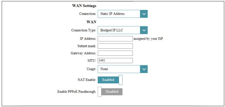 D-LINK DES-1016D - IP statique - 1