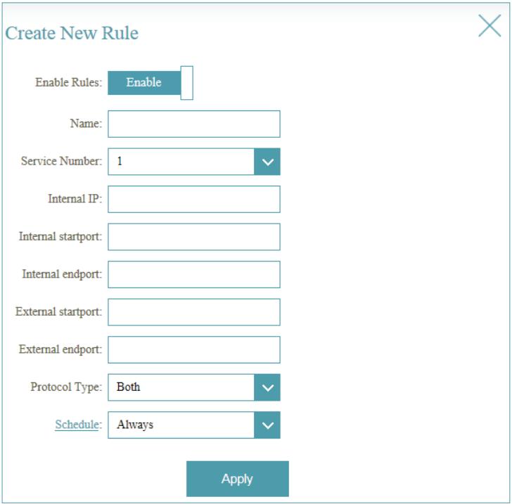 D-LINK DES-1016D - Créer une nouvelle règle - 2